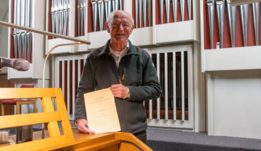 Bernhard Ratermann aus Warendorf ist seit 50 Jahren Kirchenmusiker
