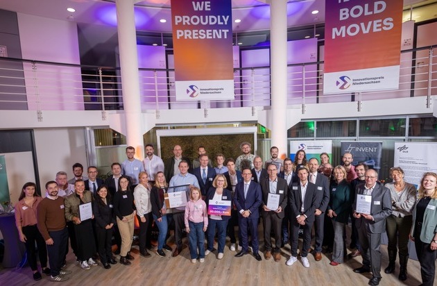 Verleihung des Innovationspreises Niedersachsen 2025 / Gewinner sind biotechnologische ...