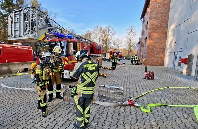FW Voerde: Feuerwehren aus Hamminkeln, Hünxe und Voerde trainieren gemeinsam in Münster