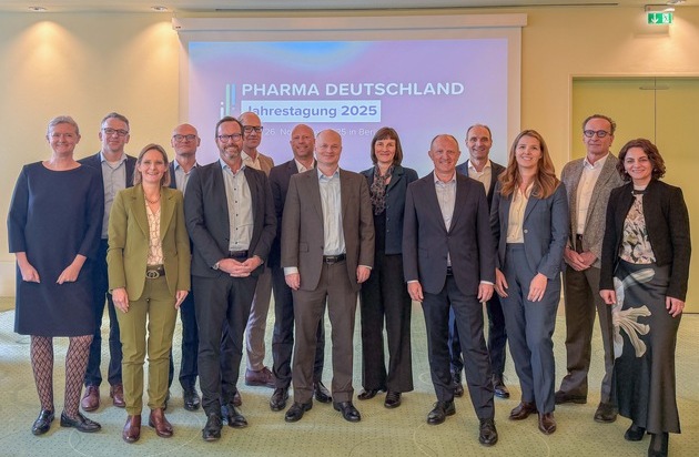 Pharma Deutschland erweitert Vorstand auf Mitgliederversammlung 2025 / ...