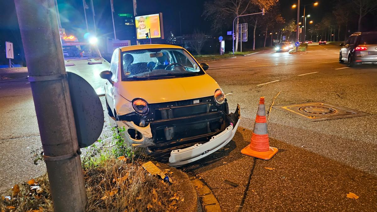 Kreuzung am Ostring nach Zusammenstoß kurzzeitig gesperrt