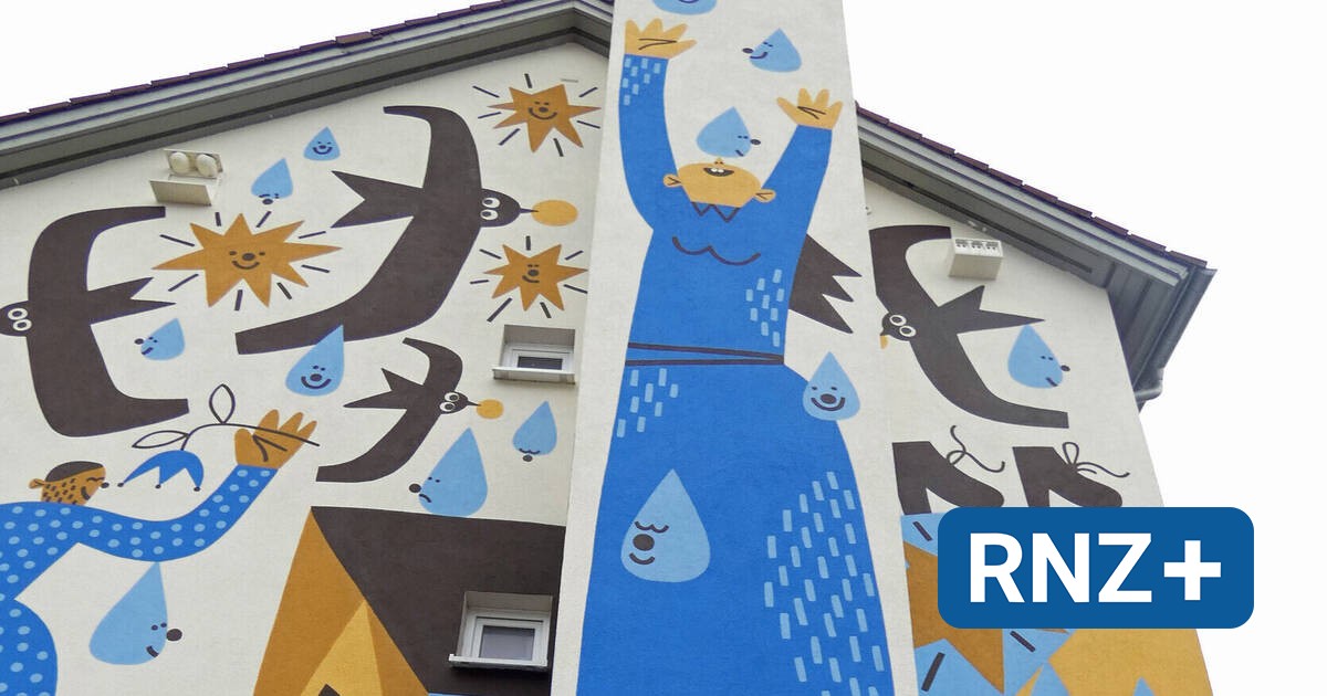 Mannheim: Geflohene Künstlerin aus Russland verschönert Stadt mit Mural - Mannheim und Metropolregion Rhein-Neckar - Nachrichten und Aktuelles