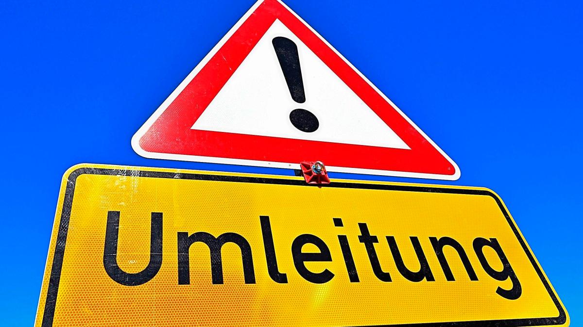 Vollsperrung der A1 zwischen Münster und Osnabrück