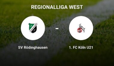 1. FC Köln U21 sichert sich knappen Sieg gegen SV Rödinghausen