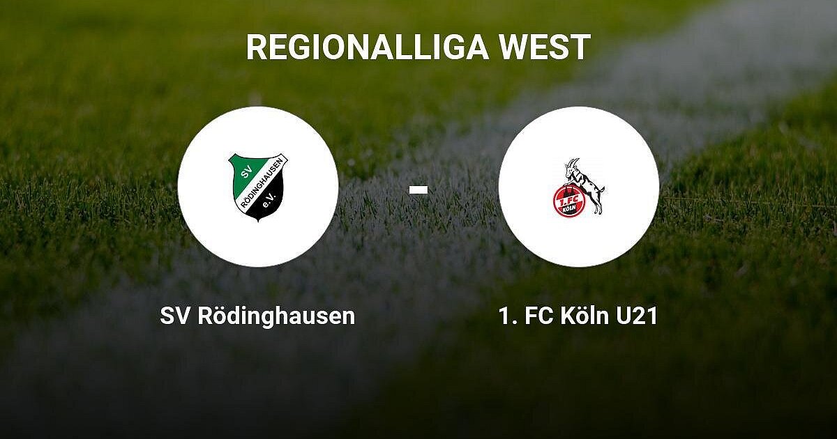1. FC Köln U21 sichert sich knappen Sieg gegen SV Rödinghausen