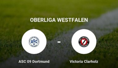 Victoria Clarholz dem Team ASC 09 Dortmund deutlich unterlegen