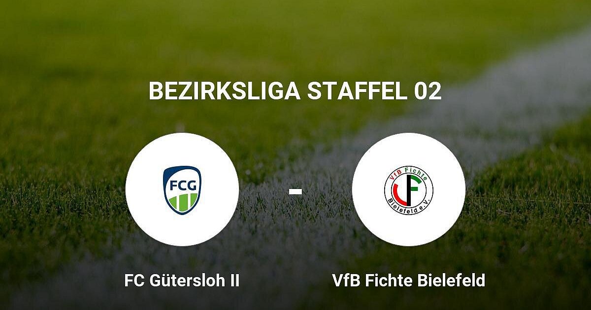VfB Fichte Bielefeld ergibt sich dem FC Gütersloh II