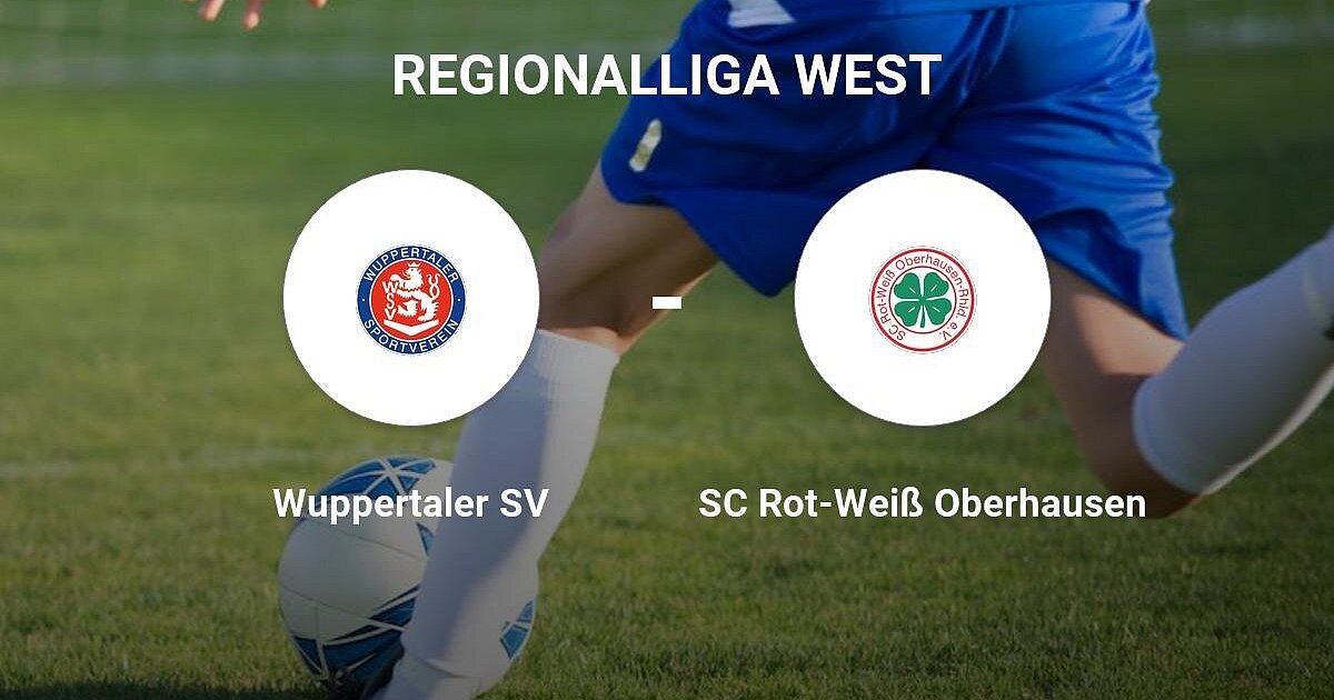 Knappes Scheitern für Wuppertaler SV gegen SC Rot-Weiß Oberhausen