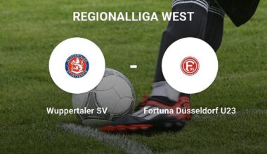 Fortuna Düsseldorf U23 bietet Wuppertaler SV Paroli