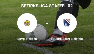 Knappes Scheitern für SpVg. Heepen gegen FC Türk Sport Bielefeld
