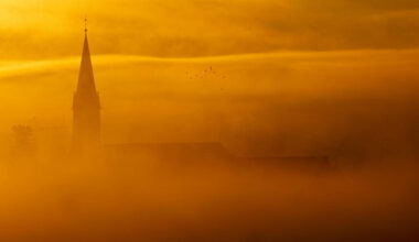 Grauer Spuk übers Wochenende – Nebel legt sich über Mannheim