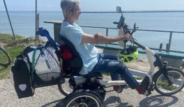Herforder fährt 536 Kilometer mit dem Therapie-Dreirad bis Venedig und zurück