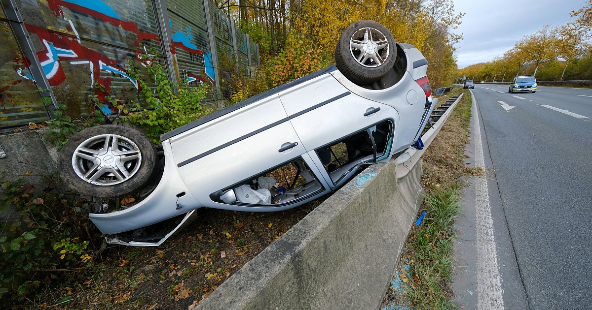Böser Überschlag auf dem Bielefelder Ostwestfalendamm – Vollsperrung in Richtung A33 aufgehoben