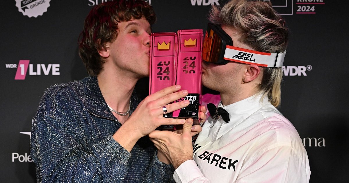 „1Live“-Krone 2025 in Bielefeld: Das sind die Nominierten