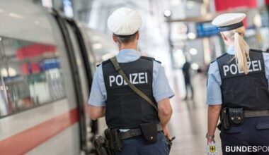 Bundespolizeidirektion München: Schnellbremsung wegen Person im Gleis - ...