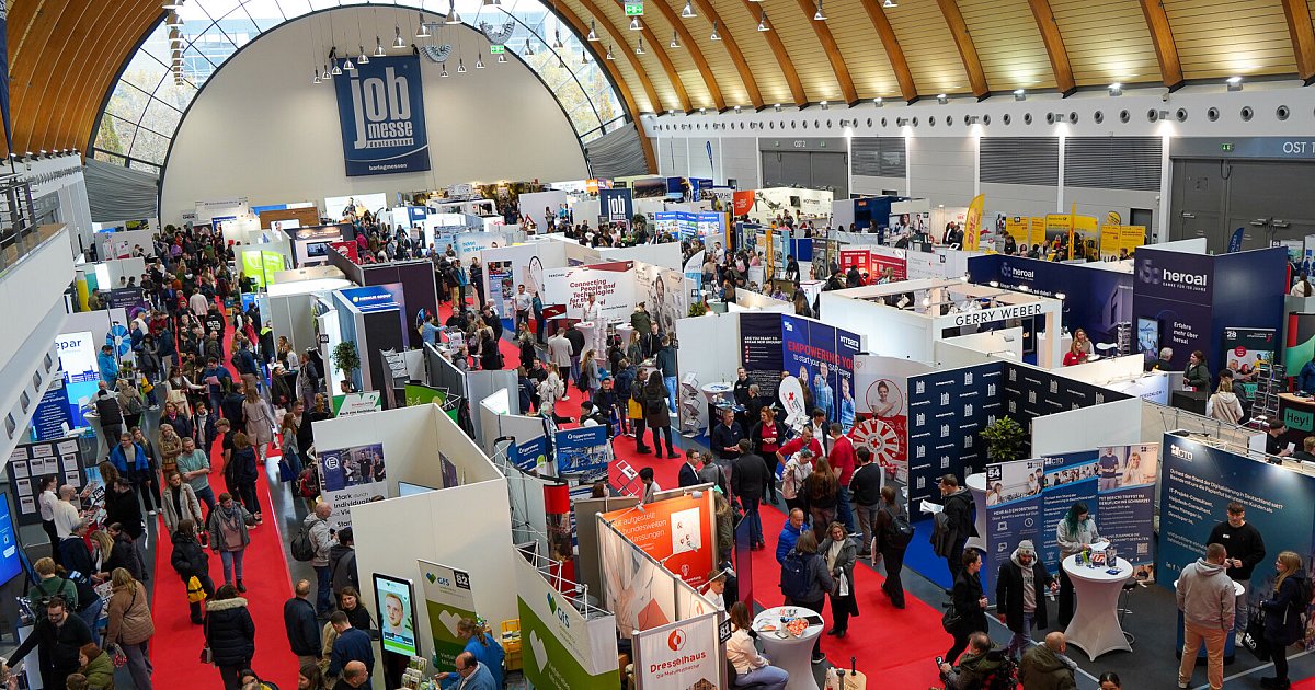 Jobmesse Bielefeld 2025: 120 Arbeitgeber, Bewerbungscheck und Profi-Fotos