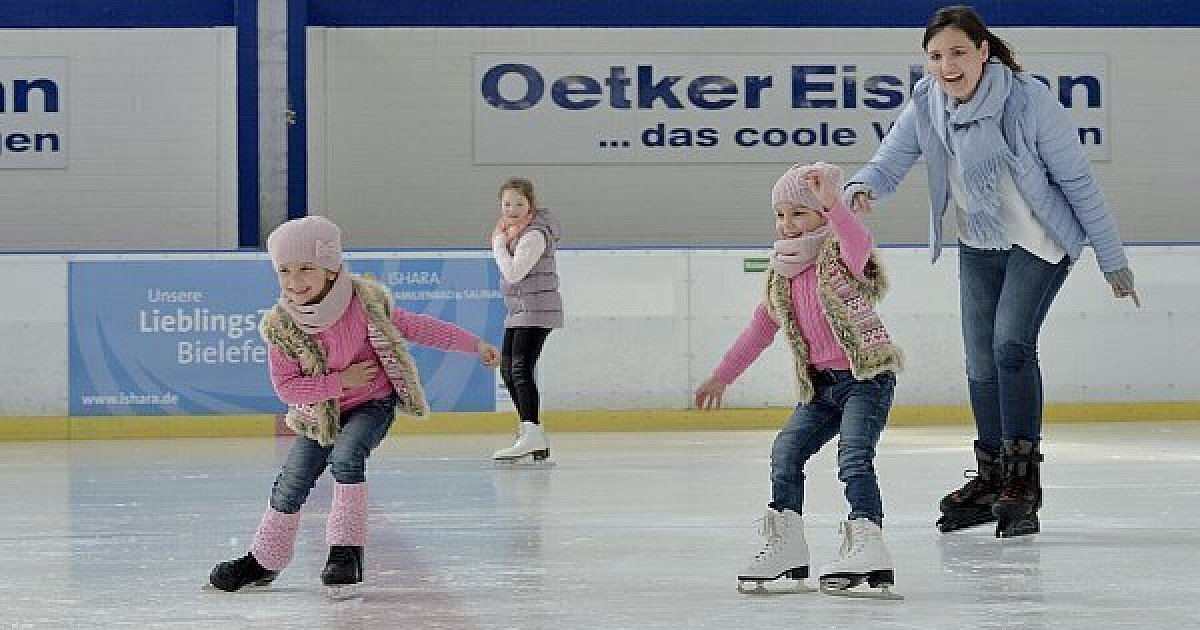 Eislaufen in OWL: Wo es in der Nähe Eisbahnen und Eisstockschießen gibt