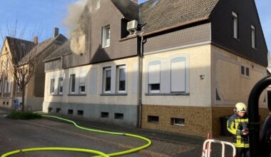 FW-BO: Küchenbrand mit massiver Rauchentwicklung in Bochum Werne