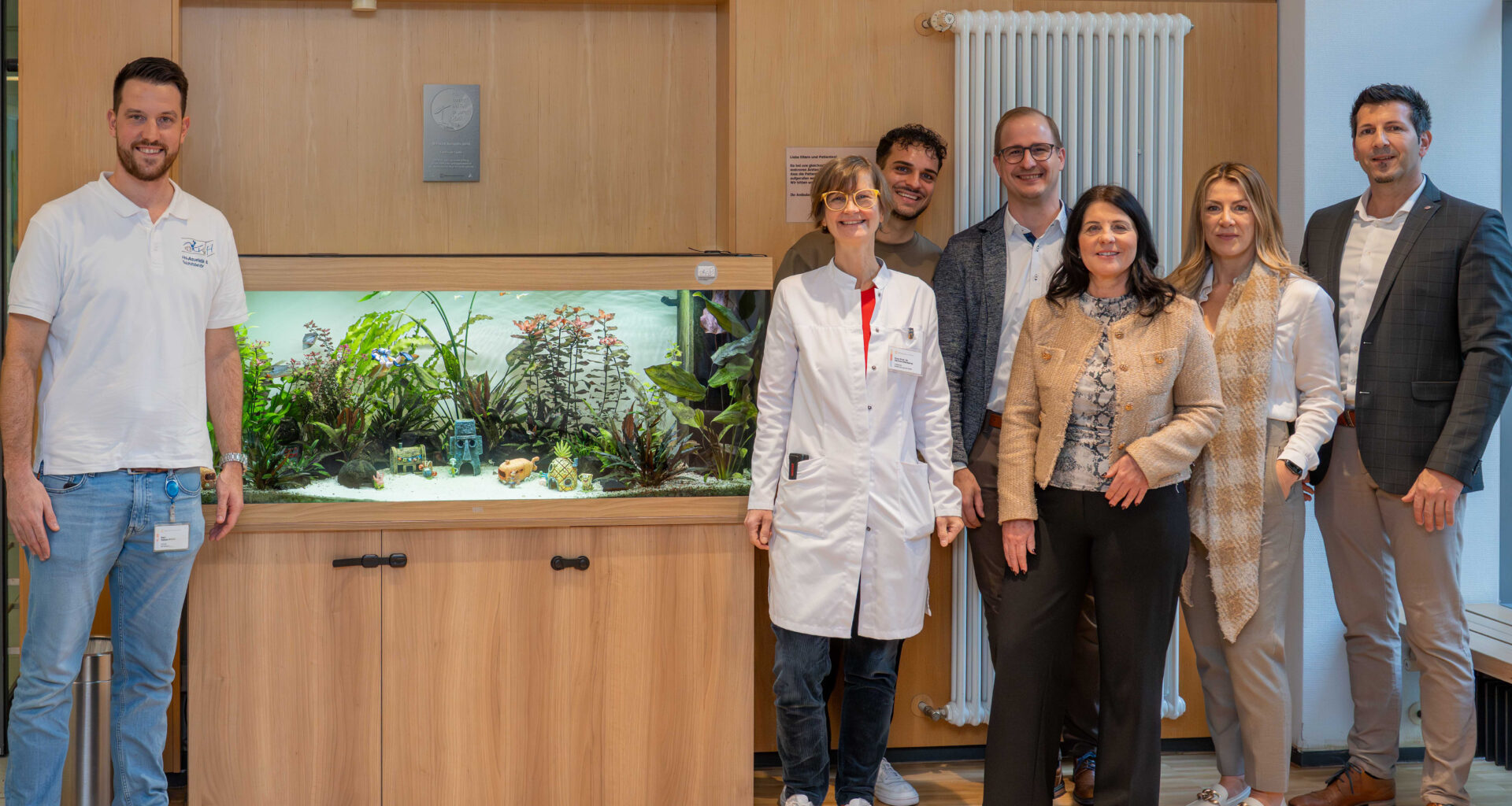 Aquarien sorgen wieder für strahlende Kinderaugen, Städtisches Klinikum Karlsruhe GmbH, Story