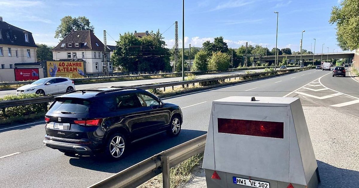 Blitzer an Bielefelder Straßen: Hier stehen die Messgeräte aktuell