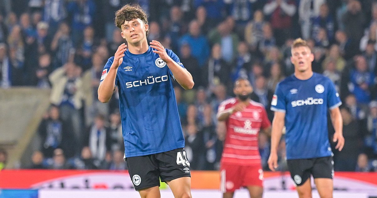Schwere Verletzung: Arminia Bielefelds Toptalent Daniel Richter fällt lange aus