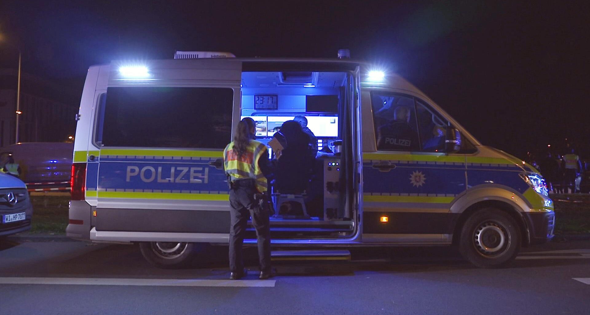 Einbrechern auf der Spur – Polizeikontrollen in Wiesbaden - Video