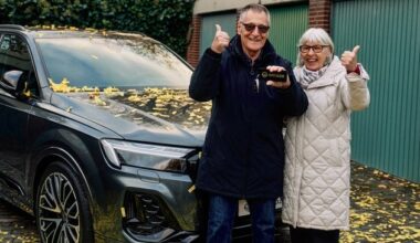 Düsseldorfer Rentner gewinnt einen Audi SQ7 im Wert von über 130.000 Euro plus ...