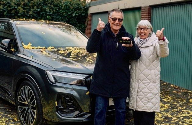 Düsseldorfer Rentner gewinnt einen Audi SQ7 im Wert von über 130.000 Euro plus ...