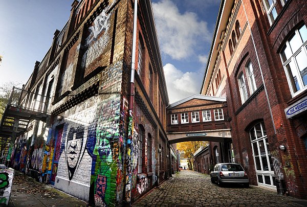 In der Weberei startet eine neue Runde des Bürgerkiez-Formats "Kaff und Kosmos". - © Andreas Frücht