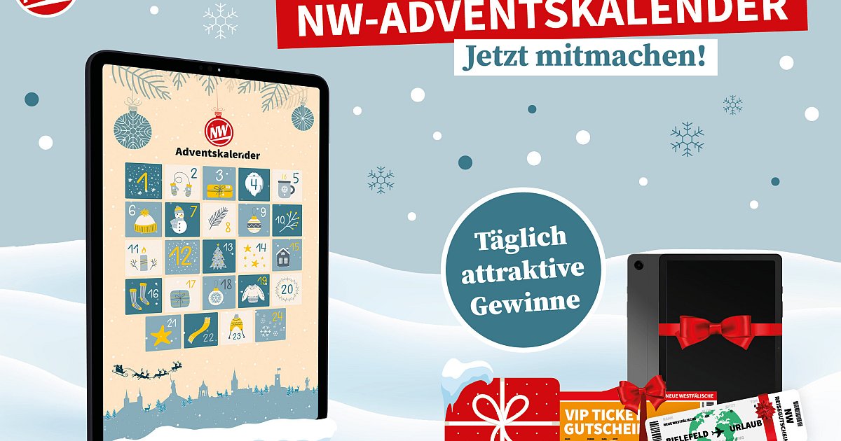Der Adventskalender der Neuen Westfälischen startet