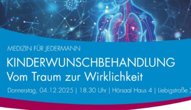 Dr. Julia Bartley spricht am 4. Dezember bei "Medizin für Jedermann" zur Kinderwunschbehandlung. Bild: UKL / Hagen Deichsel