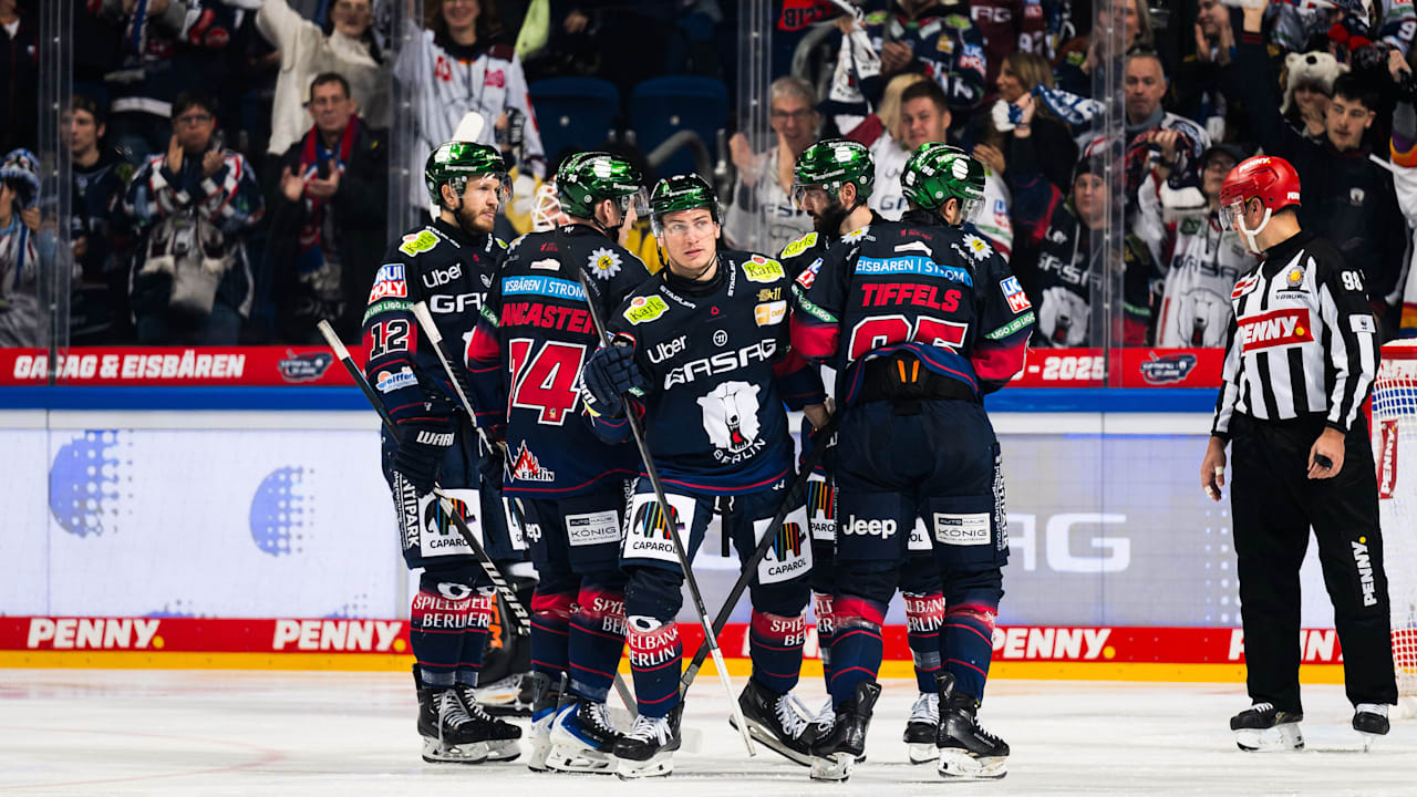 Eisbären siegen knapp gegen FRankfurt. | Sport
