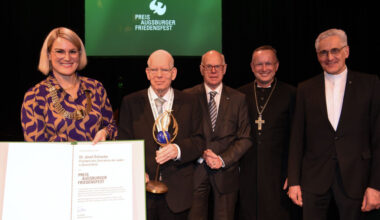 Augsburger Friedenspreis verliehen | Die Augsburger Zeitung