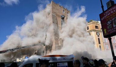 Rom: Mittelalter-Turm nahe Kolosseum eingestürzt | News