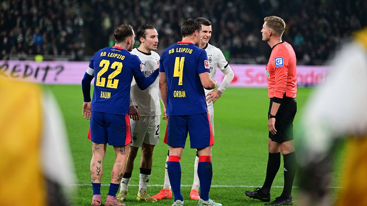 Schnürsenkelabseits, Elfer weg: Technik verhindert Gladbacher Sensation gegen Leipzig