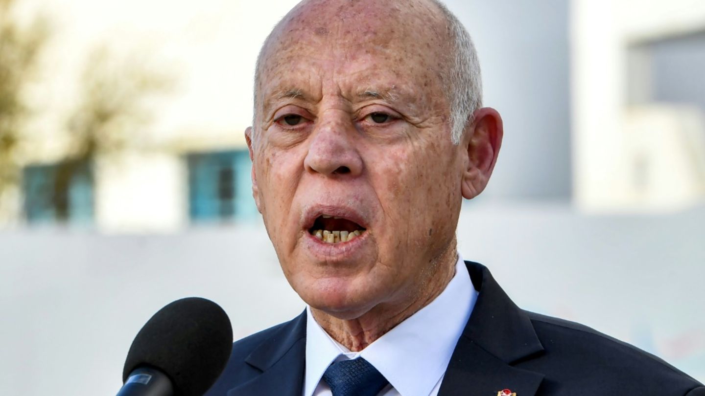 Der tunesische Präsident Kais Saied