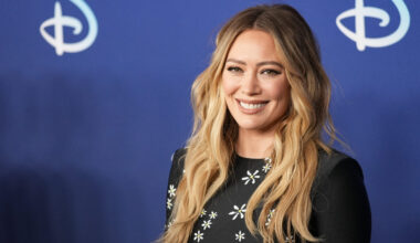 HIlary Duff auf dem roten Teppich.