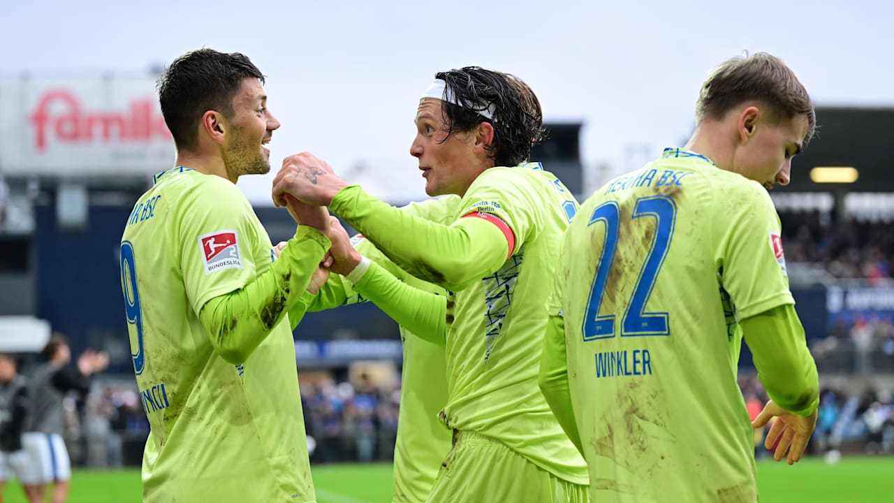 Hertha: Fabian Reeses Rückkehr: Hertha BSC siegt dank Dawid Kownacki | Sport