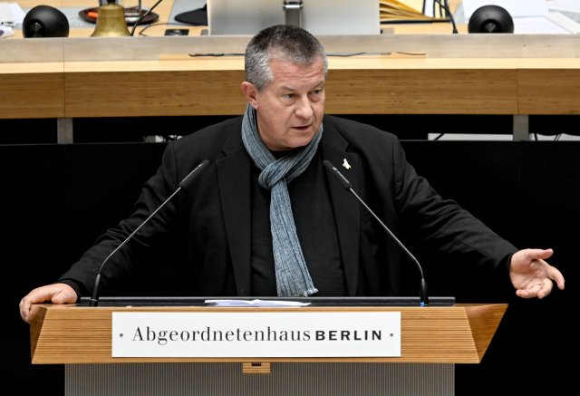Christian Goiny (CDU) bei einer Debatte im Abgeordnetenhaus