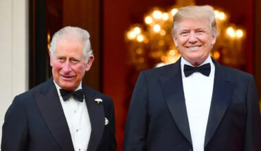 Donald Trump auf zweitem Staatsbesuch im Vereinigten Königreich