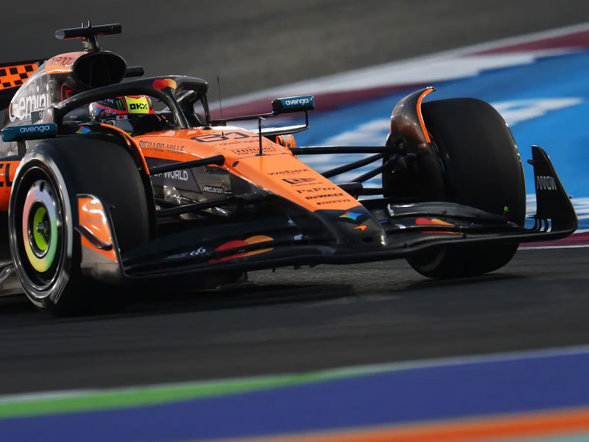 Foto zur News: Formel 1 Katar: Oscar Piastri mit Bestzeit, Verstappen mit Schimpftirade