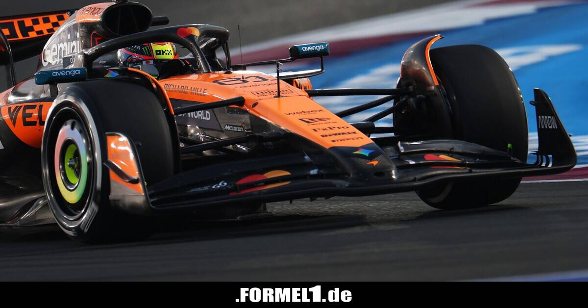 Oscar Piastri mit Bestzeit, Verstappen mit Schimpftirade