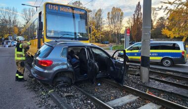 Drei Auto-Insassen bei Stadtbahn-Unfall verletzt - Nachrichten aus Stuttgart