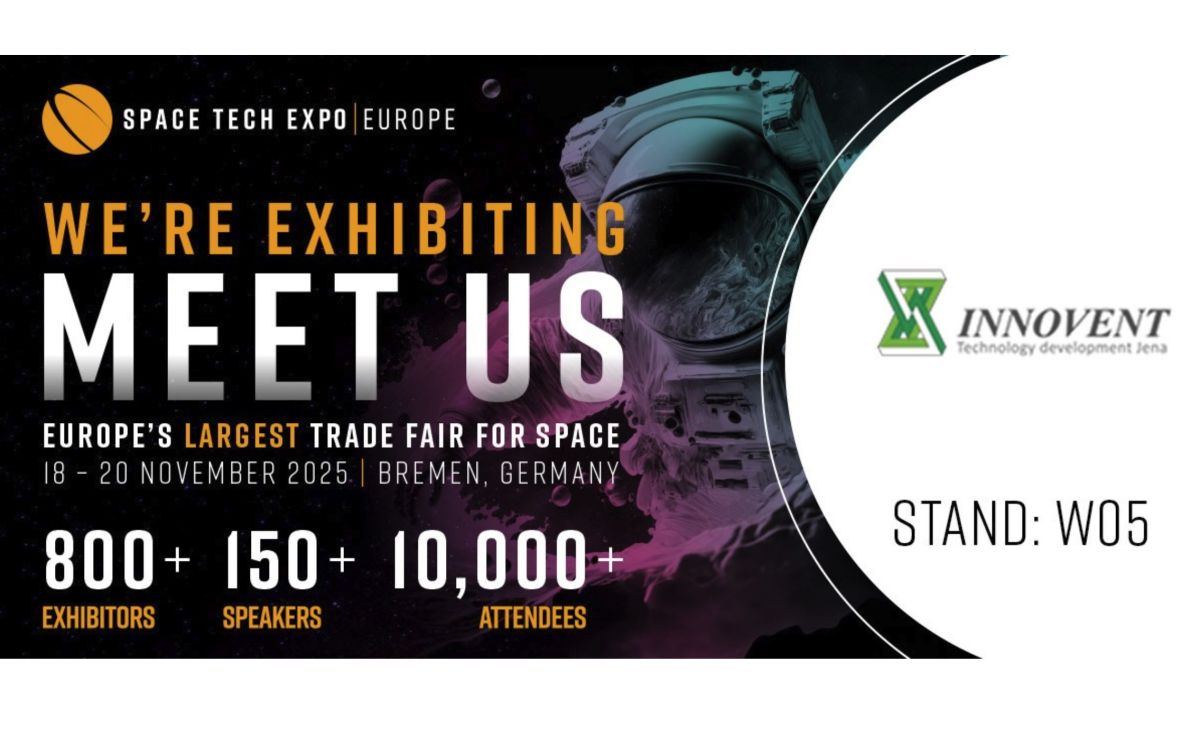 INNOVENT e.V. und MATESY GmbH präsentieren Hightech-Lösungen auf der Space Tech Expo Europe 2025 in Bremen