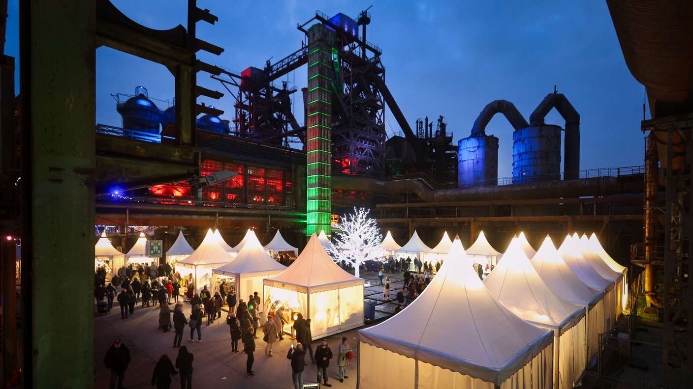Lichtermarkt im Landschaftspark Duisburg-Nord