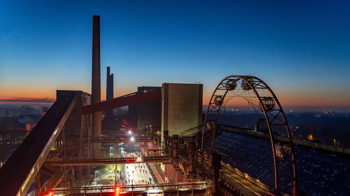 Ein besonderes Eislauferlebnis mitten im Ruhrgebiet