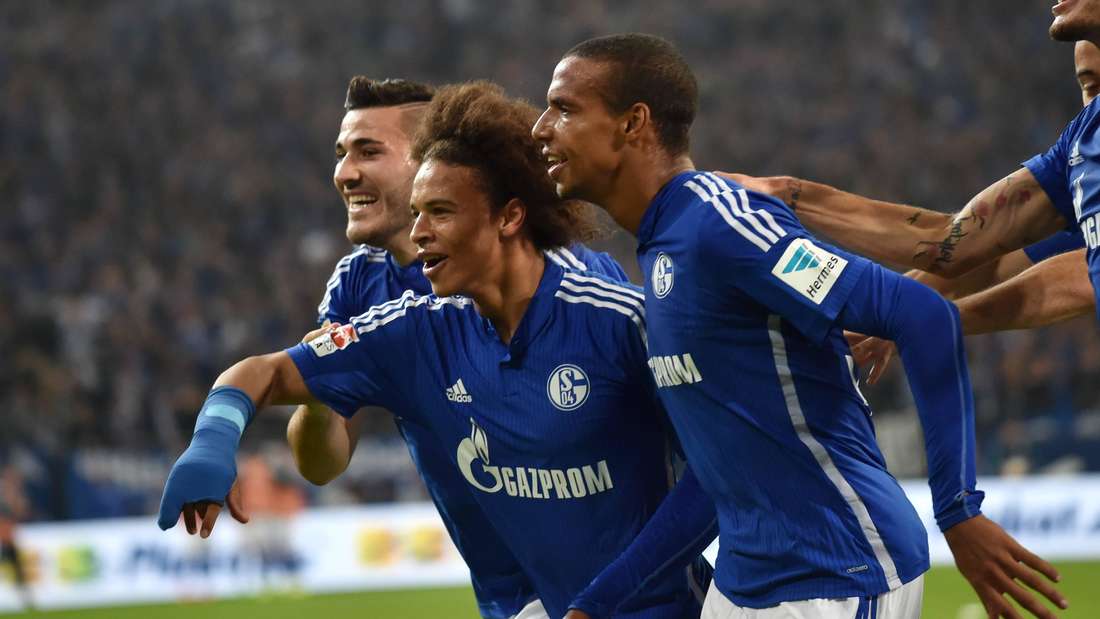 Sead Kolasinac (l.), Leroy Sane (m.) und Joel Matip (r.)