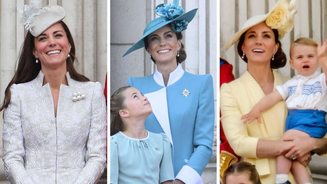 Prinzessin Kate bei „Trooping the Colour“.