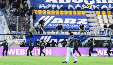 Jena gegen Halle: Polizei-Einsatz, Pyroshow und Knallgefahr beim Ost-Derby | Sport