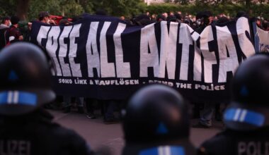 Mammutprozess gegen mutmaßliche Linksextremisten in Dresden